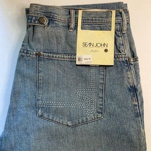 Sean John Mens Classic Jeans Blue